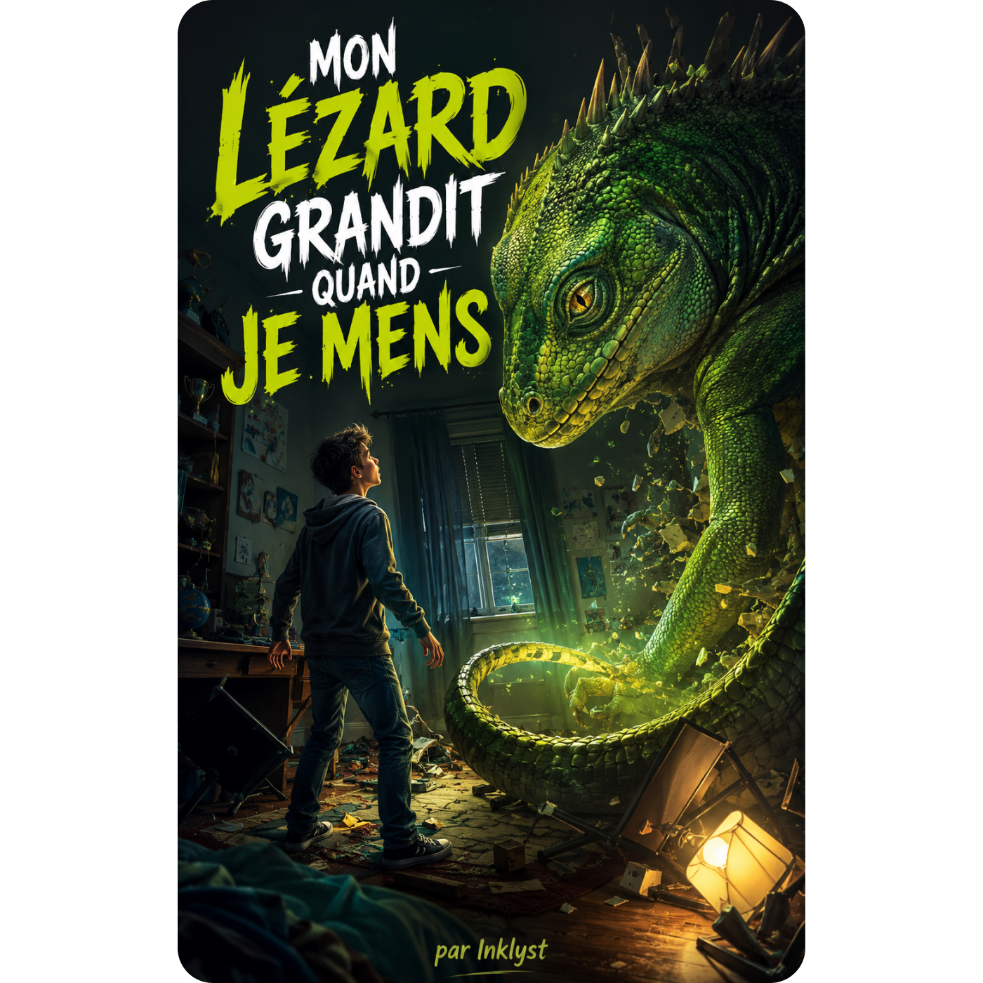 Mon Lézard Grandit quand je Mens