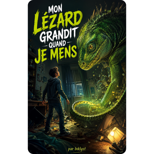Mon Lézard Grandit quand je Mens